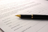 Pen and Legal Form